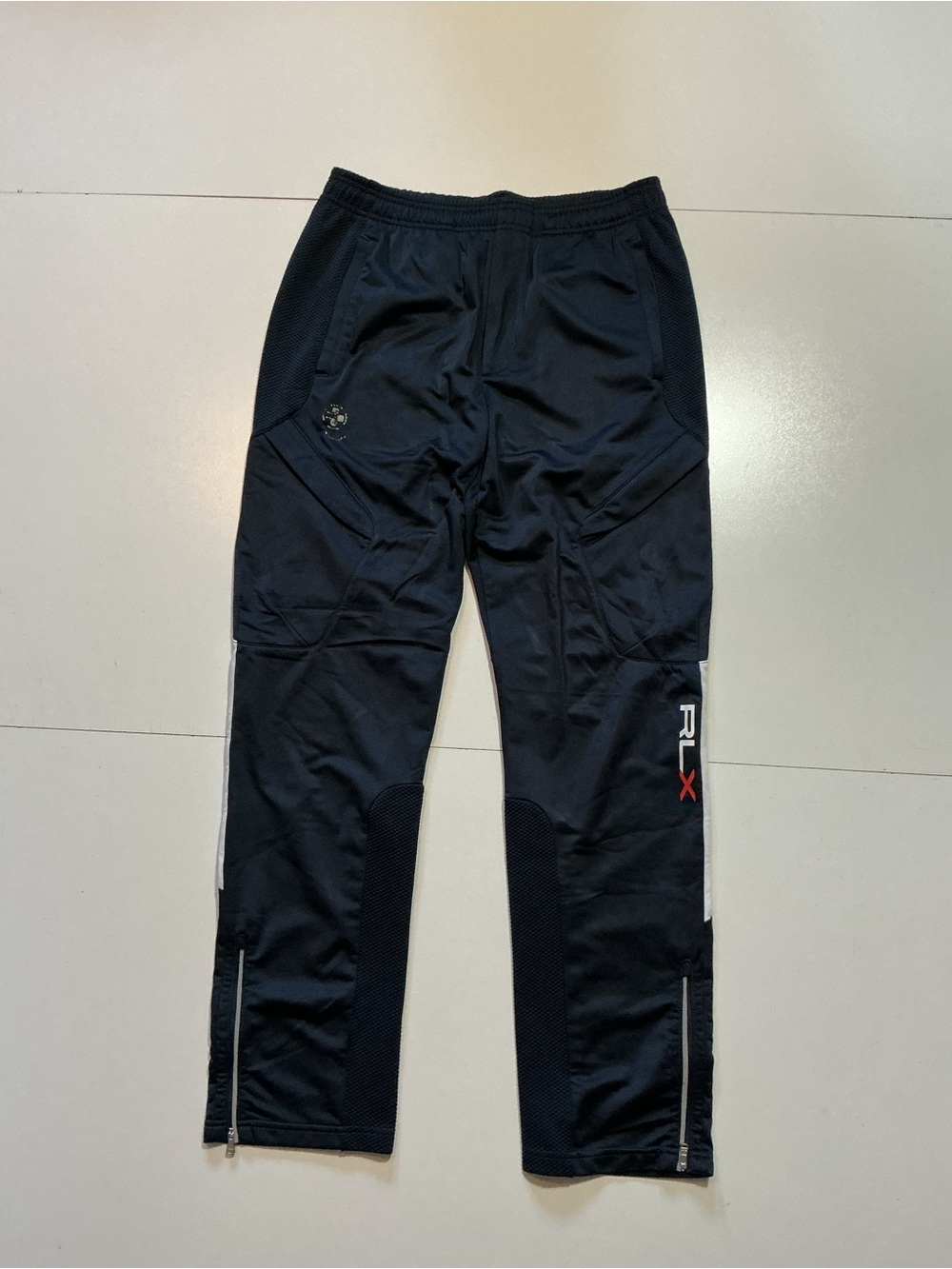 Ralph Lauren RLX Optimum Performance Navy Blue Cargo Tech Utility Track Pants